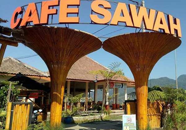 Wisata Kuliner Cafe Sawah, Malang, Jawa Timur