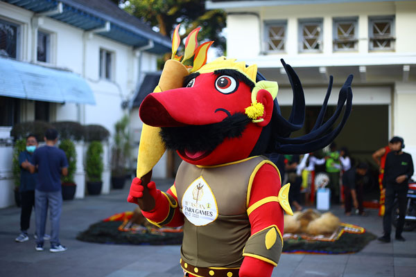 Maskot Rajamala ASEAN PAra Games XI 2022