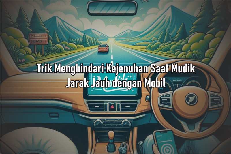 Trik Menghindari Kejenuhan Saat Mudik Jarak Jauh dengan Mobil